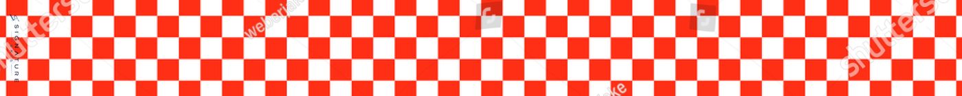 Checkered pattern tile background. White and Red, board 1