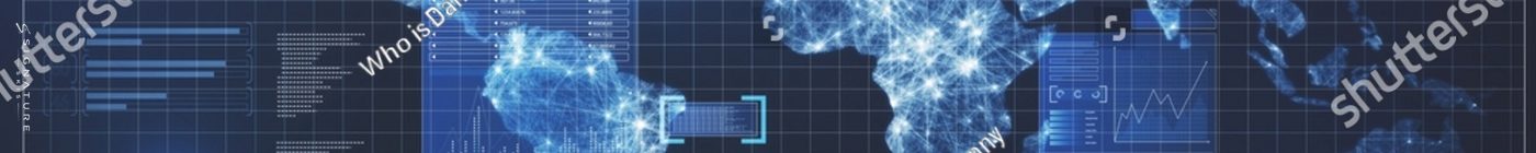 Abstract radar map interface on blue wallpaper. Spy and cyber terrorism concept., board 1