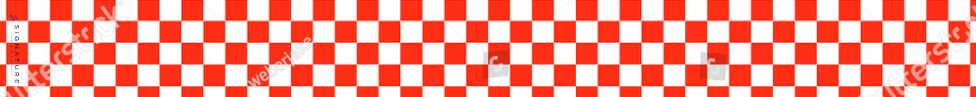 Checkered pattern tile background. White and Red, board 1