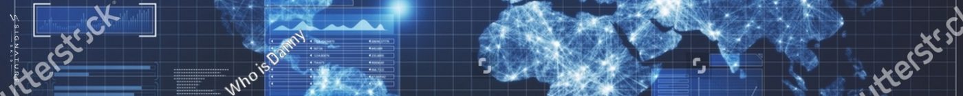 Abstract radar map interface on blue wallpaper. Spy and cyber terrorism concept., board 1