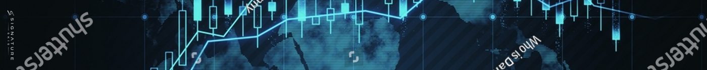 Glowing map and forex chart hologram on dark wallpaper. Trade, finance and stock, board 2